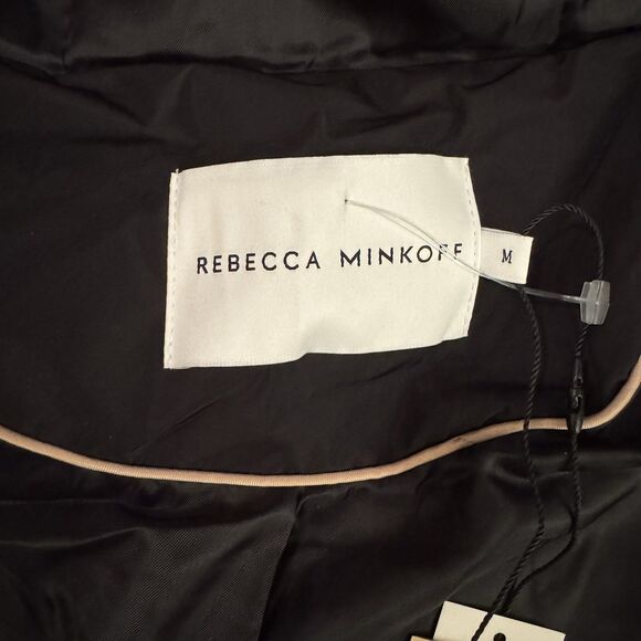 Rebecca Minkoff Belted Quilted Longline Hooded Puffer Coat - Picture 6 of 12